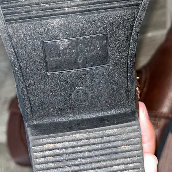 Cat & Jack Cowgirl Boots Size 4 Western Boots - Picture 8 of 12